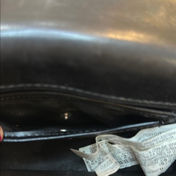 Zara Crossbody Bag Black and Cream Elegant Design - Picture 7 of 16